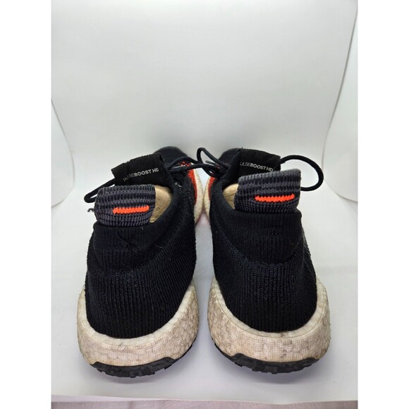 Adidas PulseBoost HD Shoes Mens 12 Black Solar Red Running Athletic Gym Sneakers